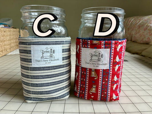 Mason Jar Coozies