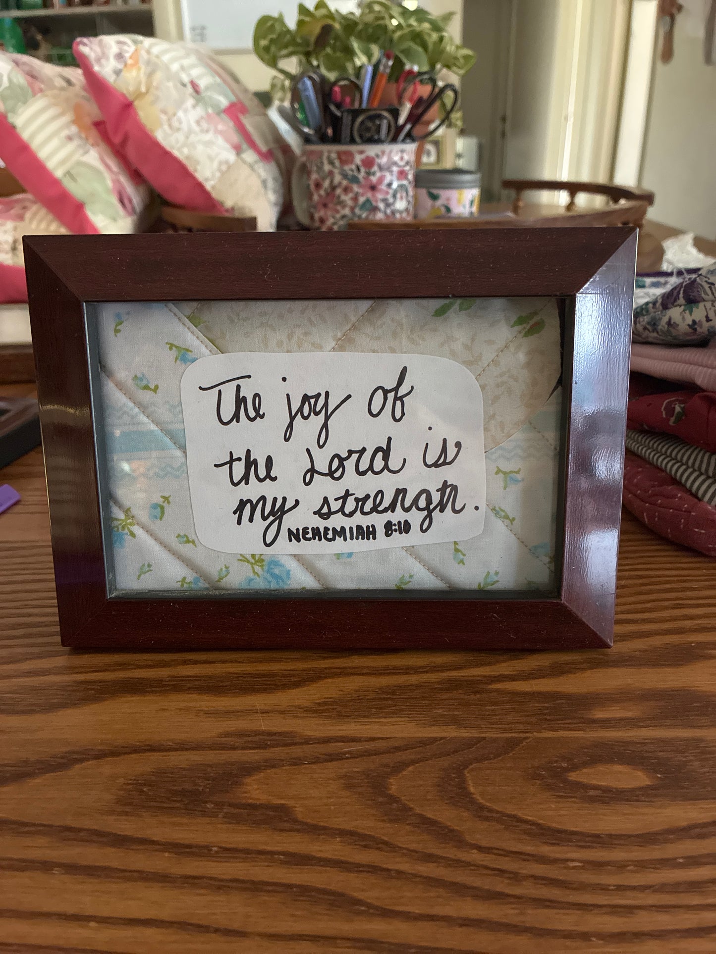 Quilt Scripture Frame #003