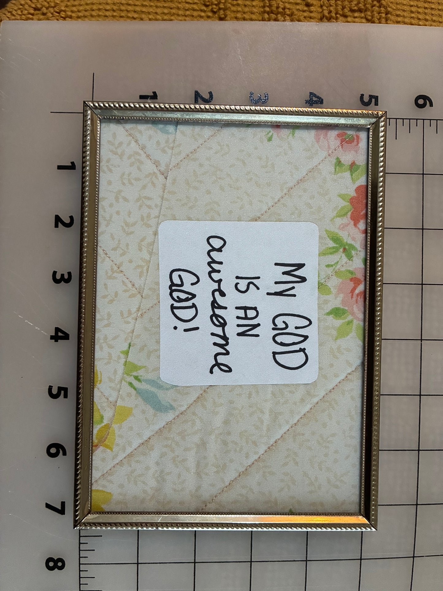 Quilt Scripture Frame #005