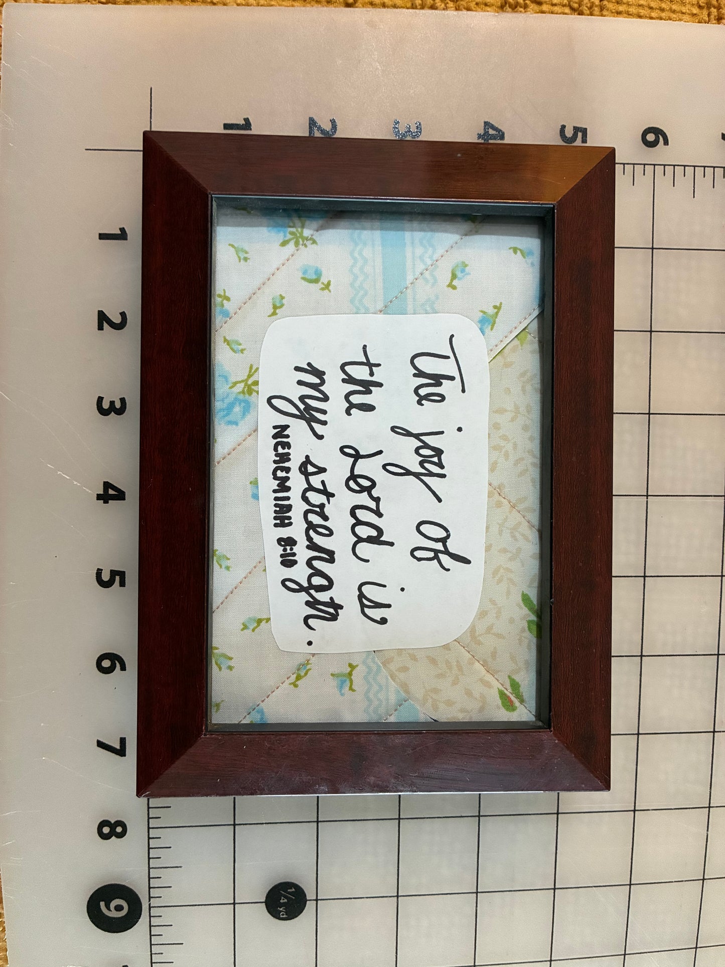 Quilt Scripture Frame #003