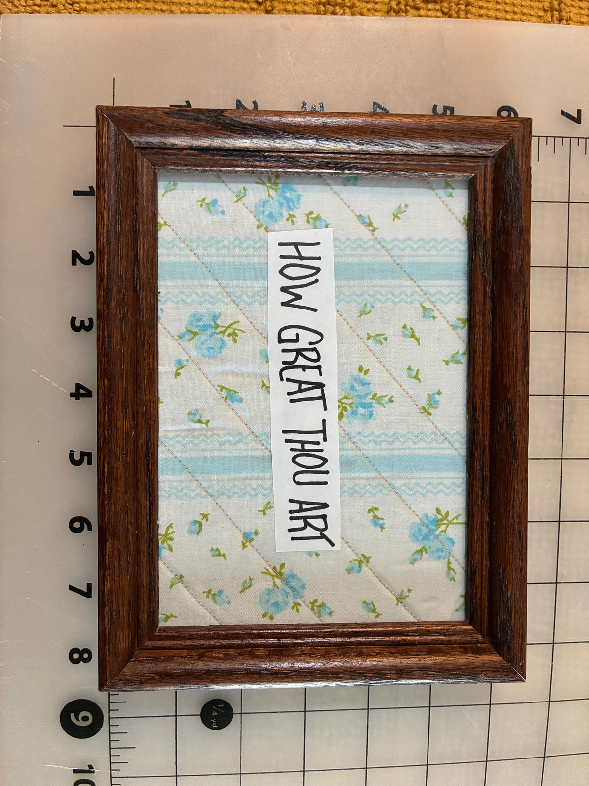Quilt Scripture Frame #001